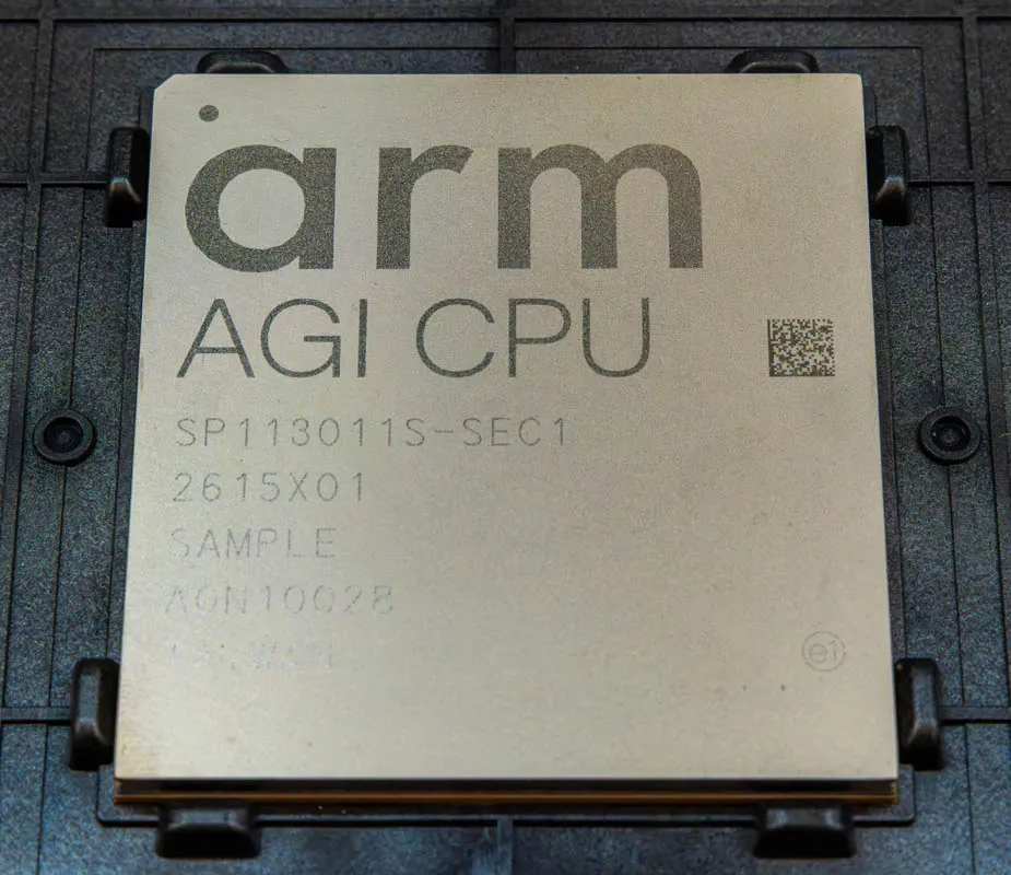 Encapsulado de la CPU AGI en detalle