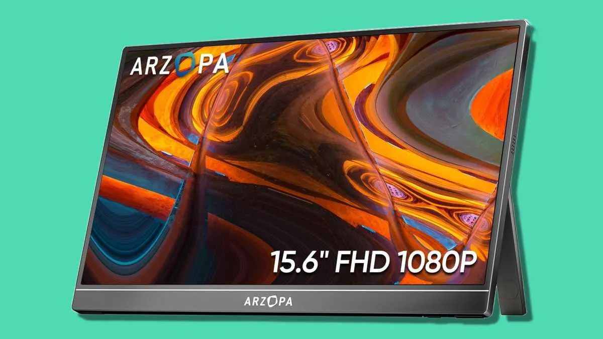 Monitor portátil Arzopa A1 Gamut de 15,6 pulgadas