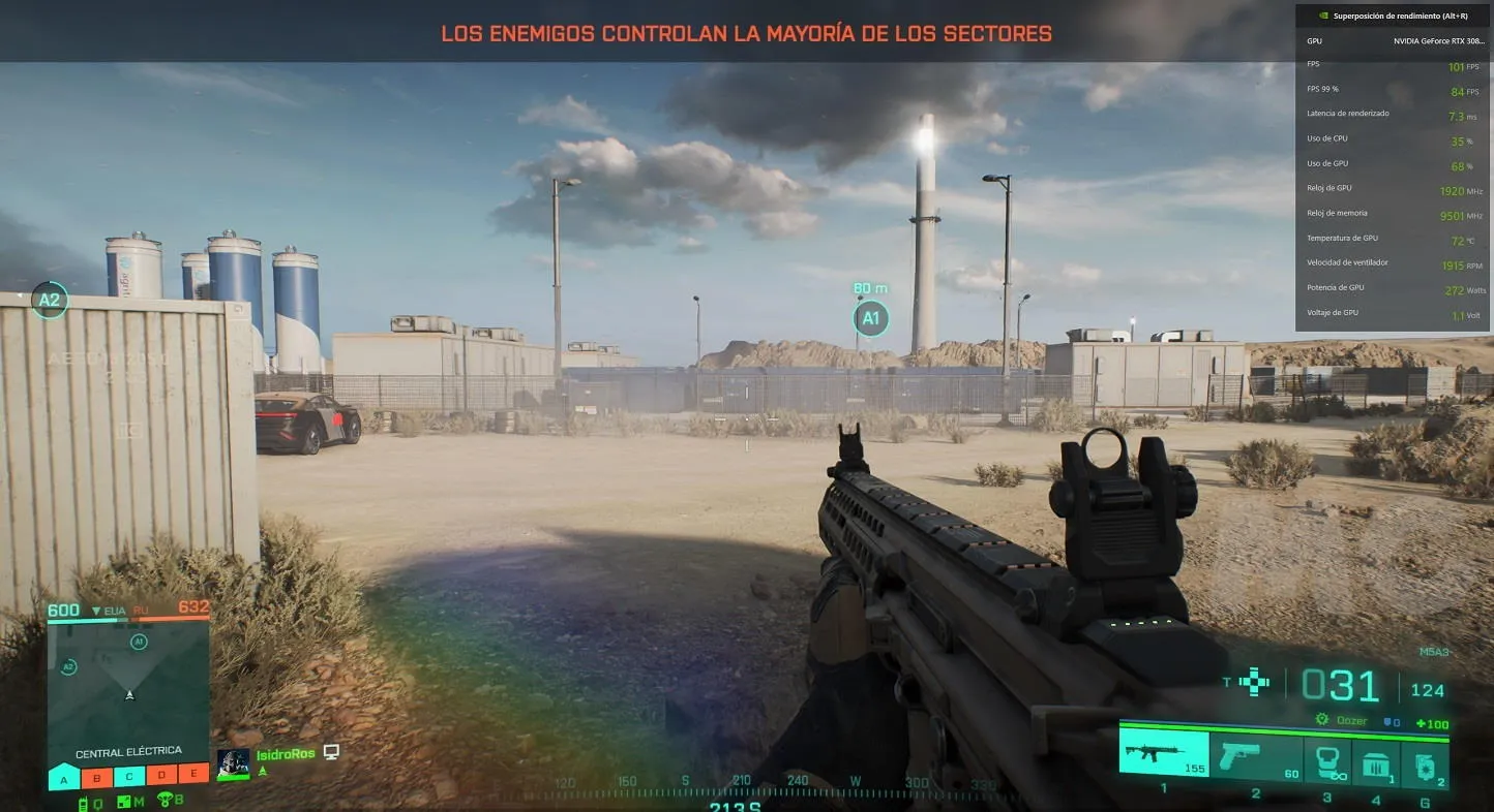 Bottleneck caused by poor optimisation in Battlefield 2042