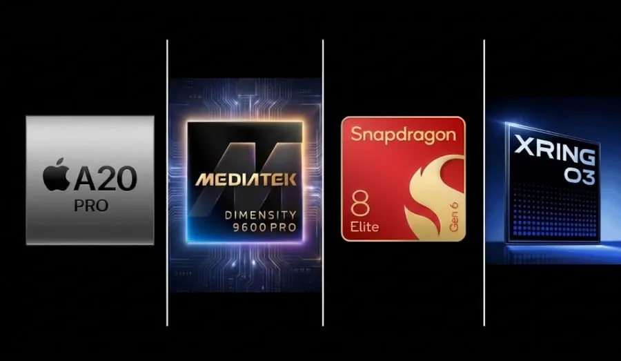 Comparativa de rendimiento de los chips insignia de 2026