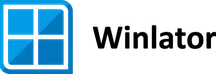 Logotipo de Winlator sobre fondo transparente