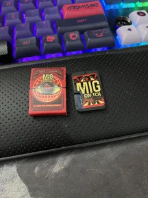 Fotografía del cartucho MIG Switch compartida en el hilo de GBAtemp
