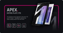 Placa de distribución Alphacool Apex con circuito de refrigeración líquida iluminado