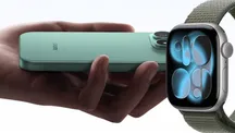 Un Apple Watch junto a un móvil Xiaomi, que ahora pueden conectarse con HyperOS 4