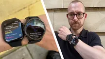 Apple Watch Series 12 y Garmin Fenix 9 Pro colocados lado a lado
