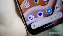 Primer plano del icono de la aplicación Teléfono de Google