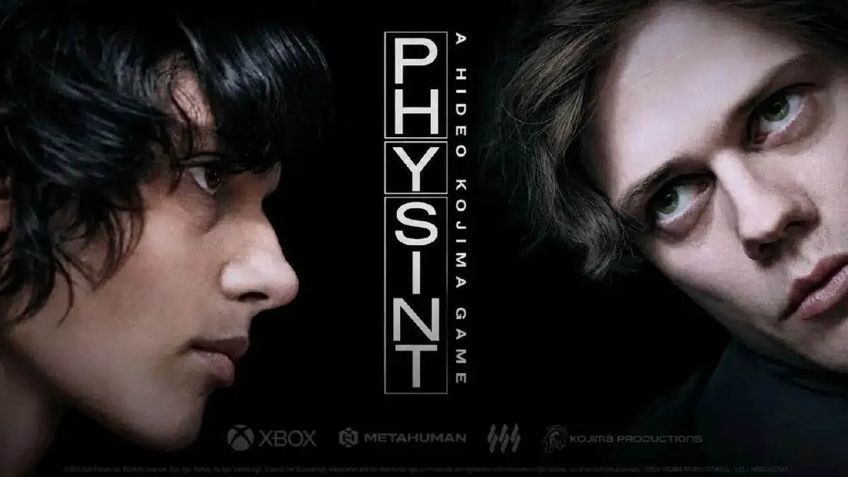 Imagen promocional de PHYSINT, el videojuego de espionaje de Hideo Kojima