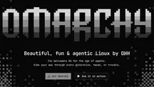 MacBook con Omarchy Linux, la distribución "agente primero"