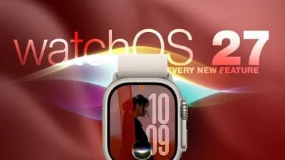 Apple Watch con watchOS 27