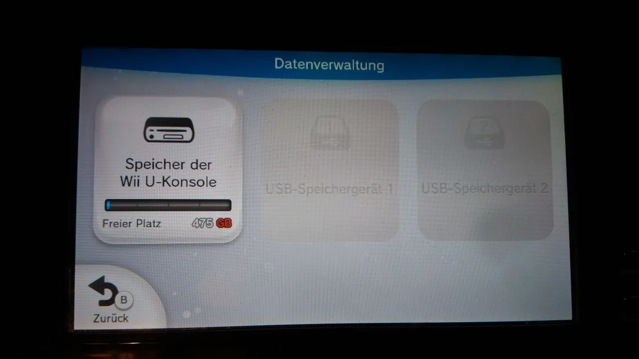 Tarjeta SD de 512 GB usada como memoria MLC de Wii U