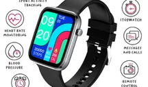 Reloj inteligente Celly TrainerWatch negro con correa de silicona