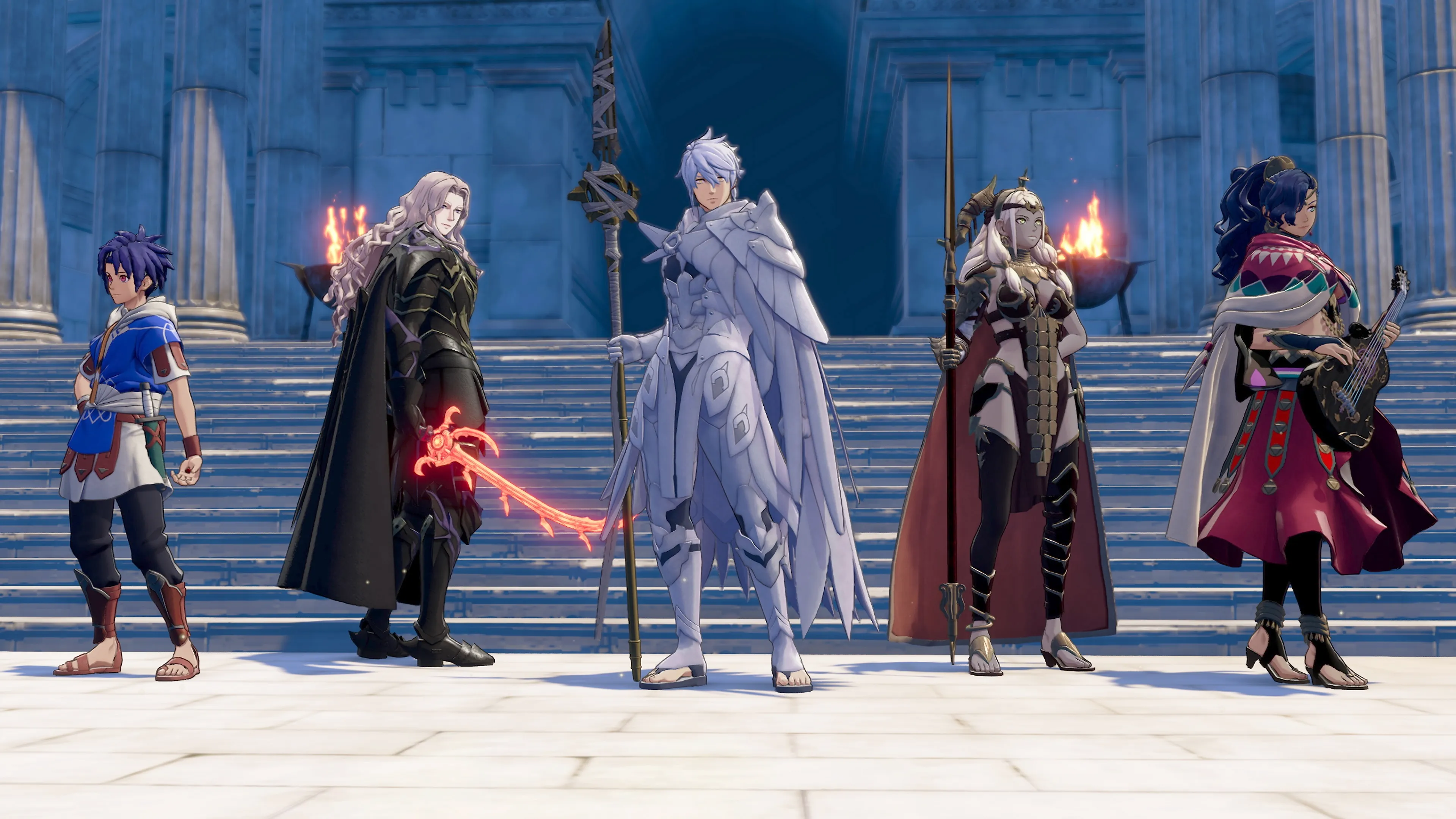 Escena de Fire Emblem: Fortune's Weave para Nintendo Switch 2