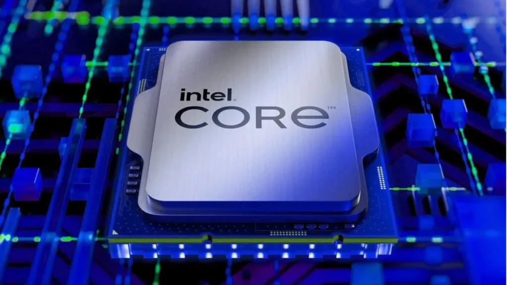 Ilustración con los logotipos de Intel, Qualcomm y AMD sobre un gráfico de subida de precios
