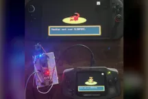 Adaptador casero que conecta una Game Boy Advance con una Nintendo Switch 2