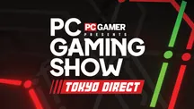 Logotipo del PC Gaming Show Tokyo Direct 2026 sobre un fondo