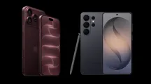 iPhone 18 Pro Max en rojo junto al Galaxy S26 Ultra en gris