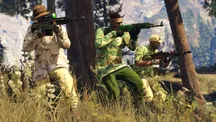 Grand Theft Auto V key art
