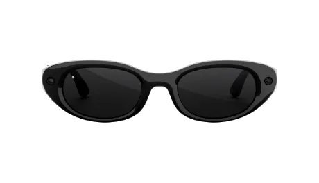 Gafas inteligentes con cámara integrada en una montura de estilo fino