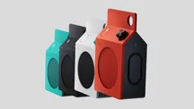Altavoz CMF Speaker S con diseño de cartón de leche