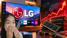 Televisor LG con la interfaz de webOS funcionando con fluidez