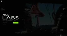 Imagen promocional de Xbox Labs con la marca de Xbox