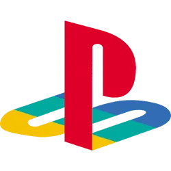 Logotipo de PlayStation en colores rojo, amarillo, verde y azul