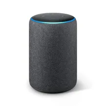 An Amazon Echo Plus second-generation smart speaker