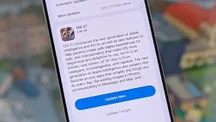Pantalla de instalación de iOS 27 en un iPhone