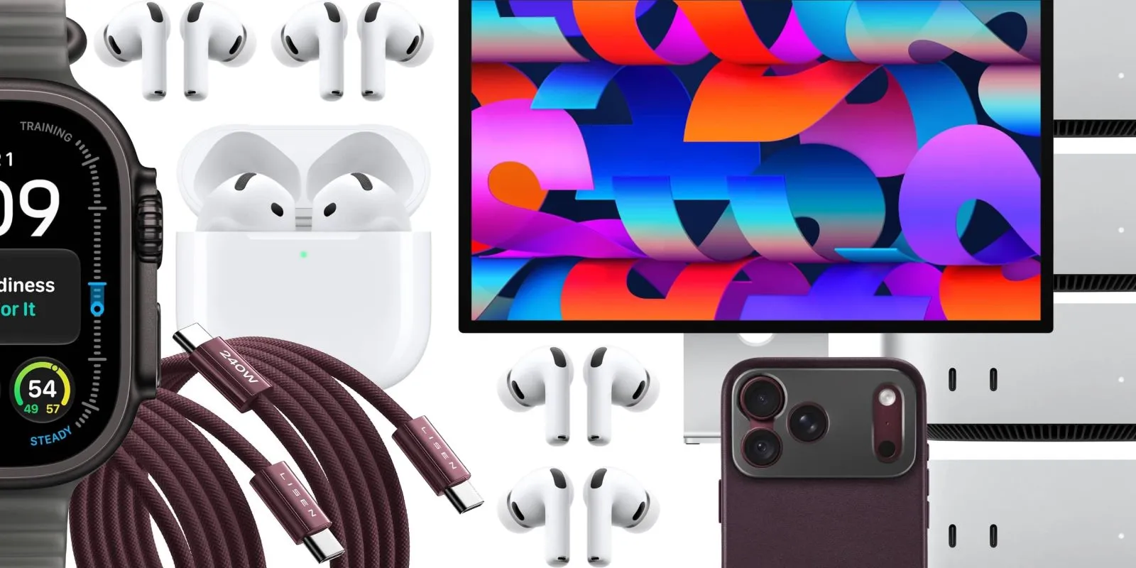 Apple Watch Ultra 4 junto a otros productos Apple rebajados