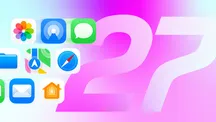 Ilustración de Siri en un iPhone con la interfaz de iOS 27
