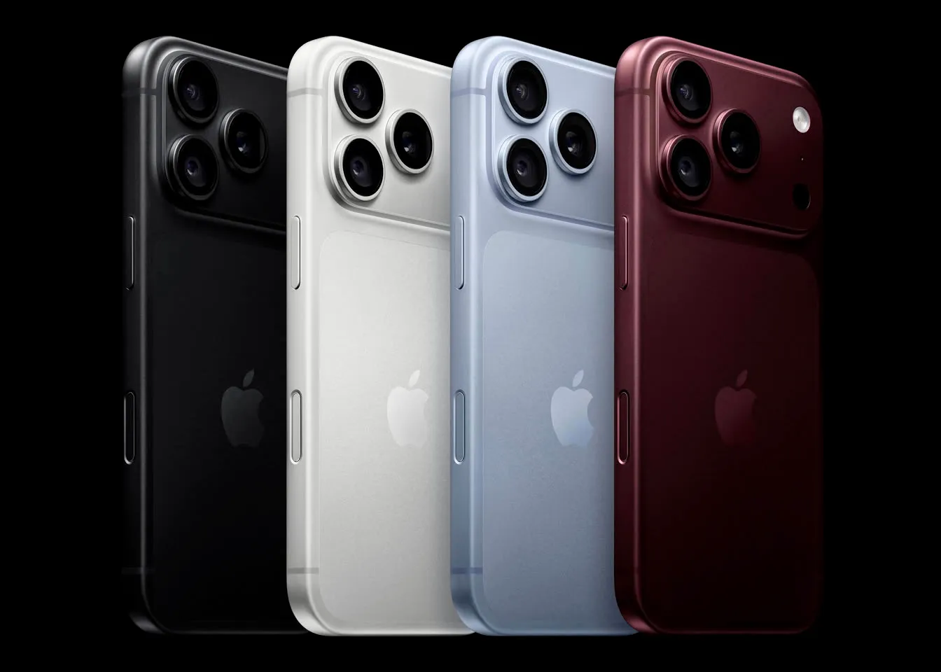 Logotipo de Apple sobre un fondo con el precio de los nuevos iPhone
