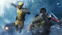 Imagen promocional de Marvel’s Wolverine con el logotipo del juego
