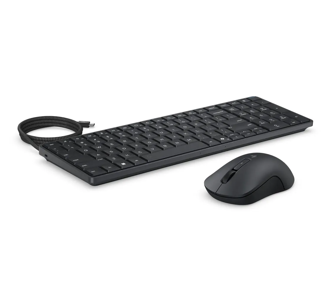 El EliteBoard G2a junto a su ratón inalámbrico en una vista de tres cuartos