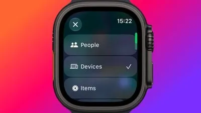 App Encontrar unificada en watchOS 27