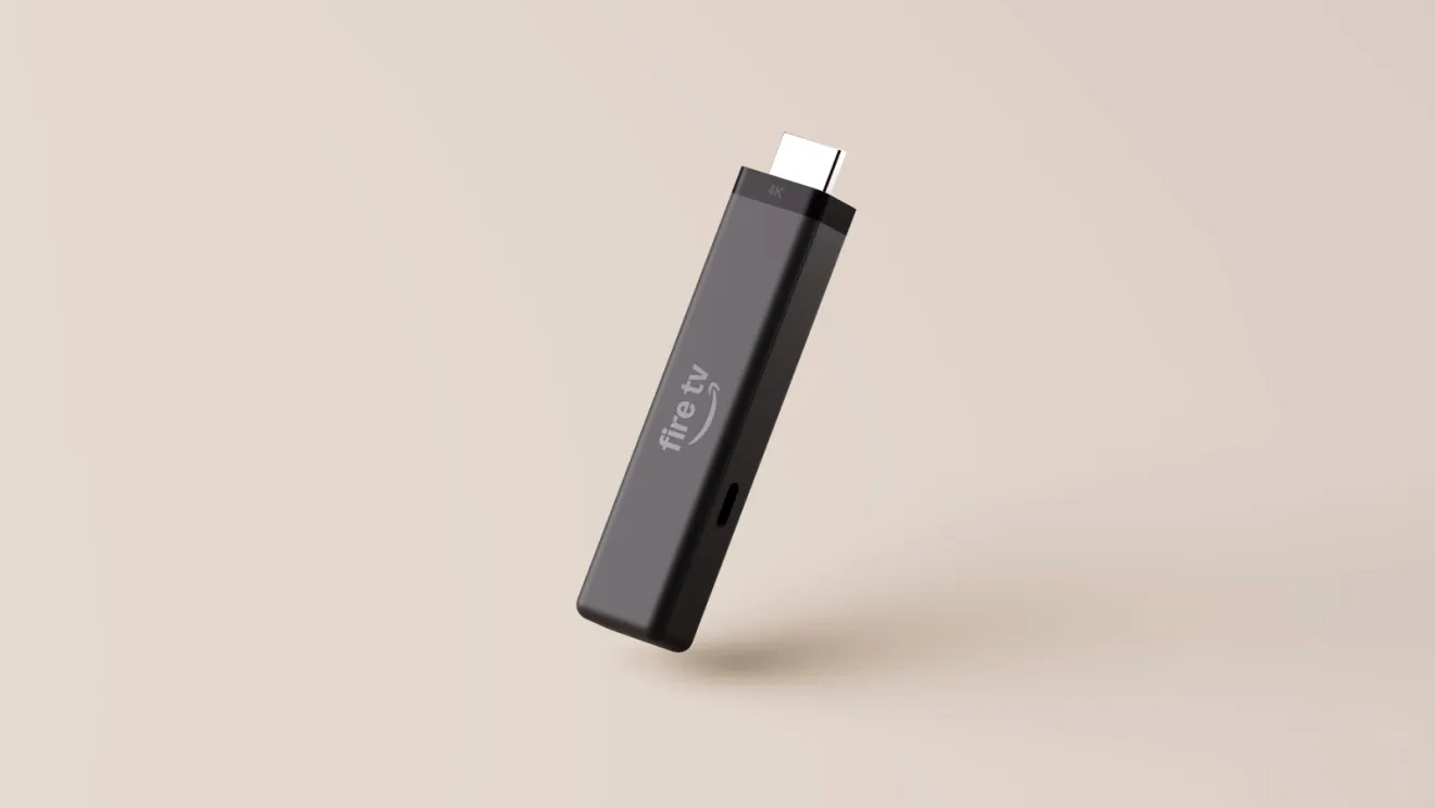 El nuevo Fire TV Stick 4K de Amazon en solitario, con su formato más delgado