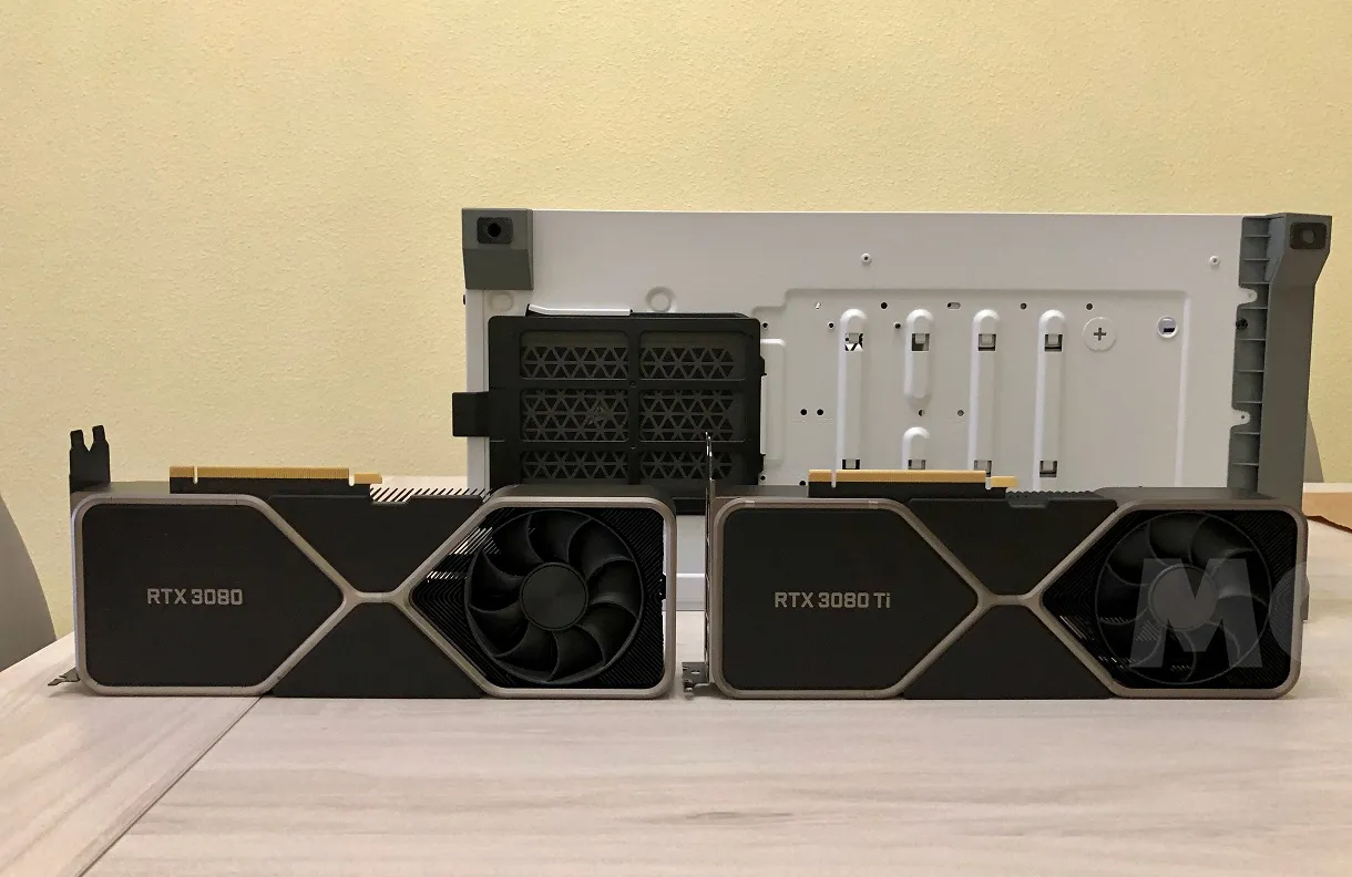 GeForce RTX 3080 y RTX 3080 Ti Founders Edition comparadas