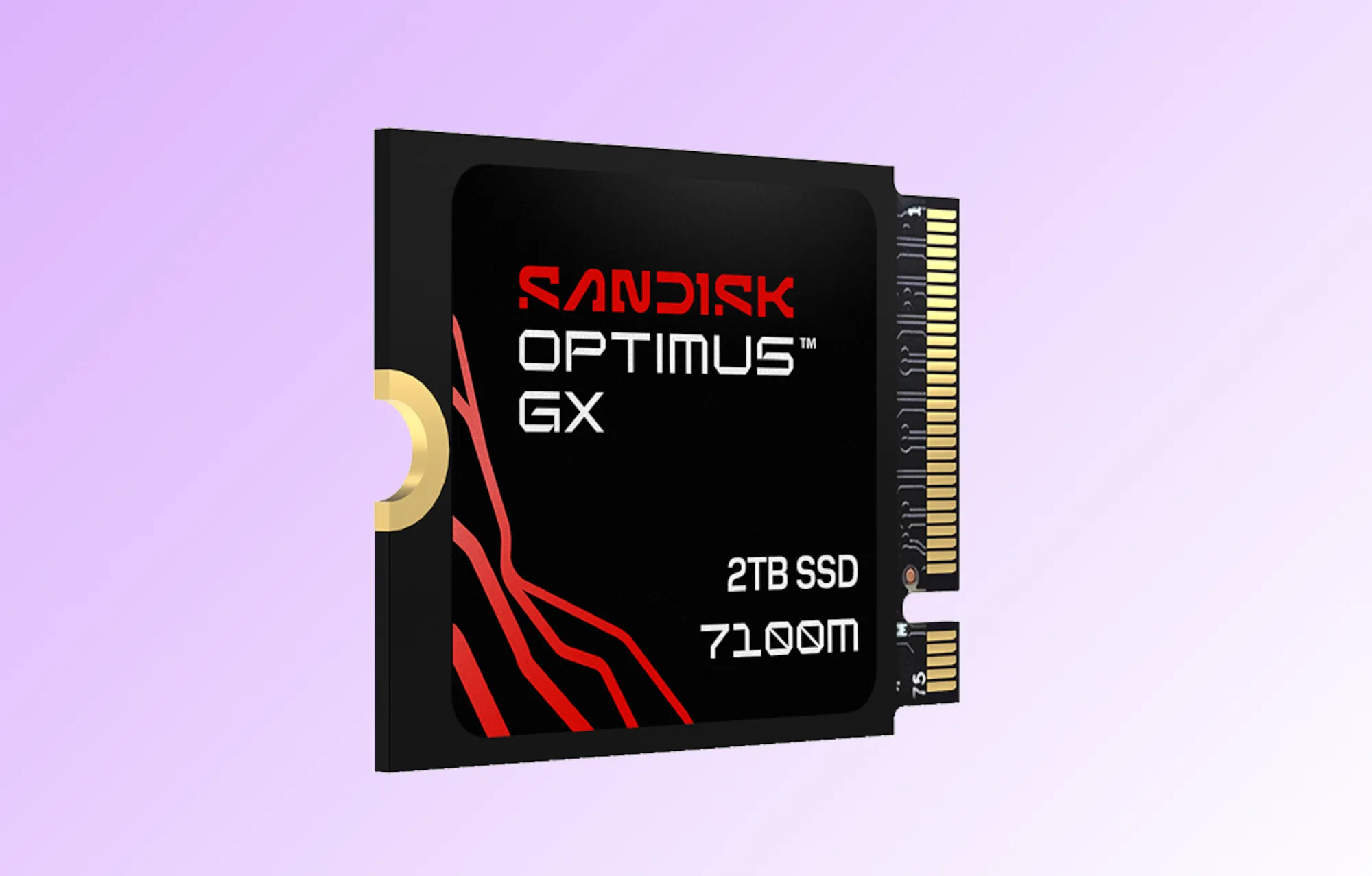 Unidad SSD SanDisk Optimus GX 7100M para consolas portátiles
