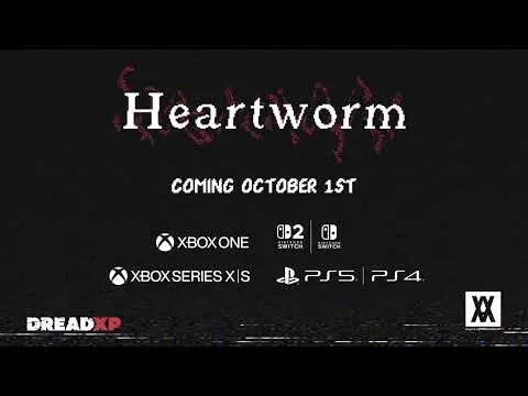 Escena de Heartworm, con la protagonista usando una cámara en un entorno de terror
