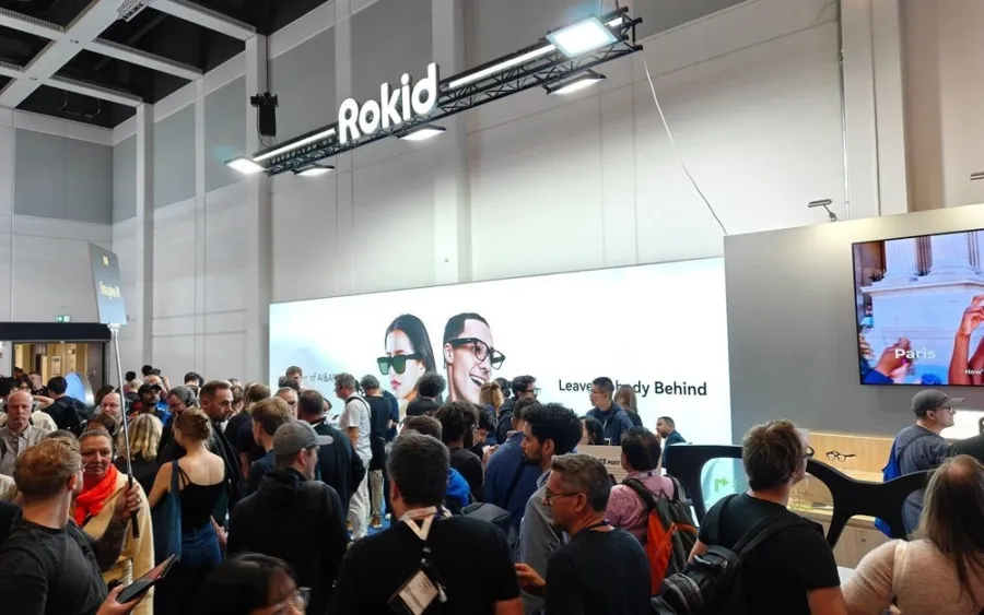 Público en el estand de Rokid durante IFA Berlin 2026
