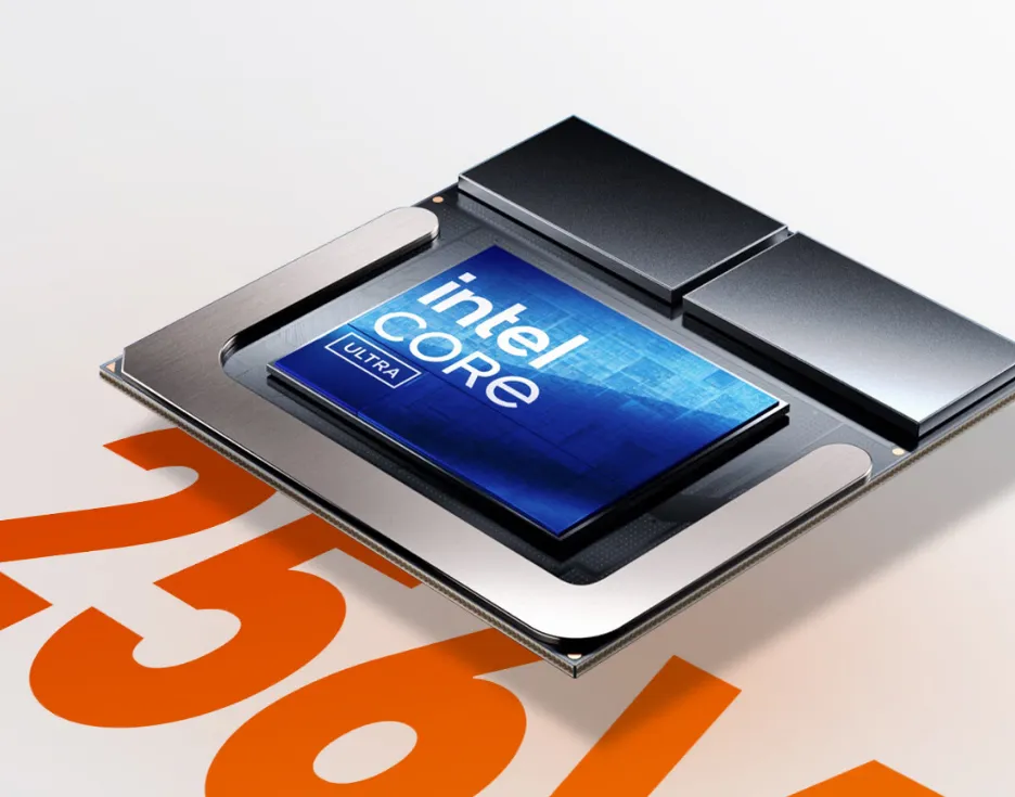Render del procesador Intel Core Ultra X7 358H
