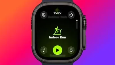Registro de carrera en interior con el Apple Watch