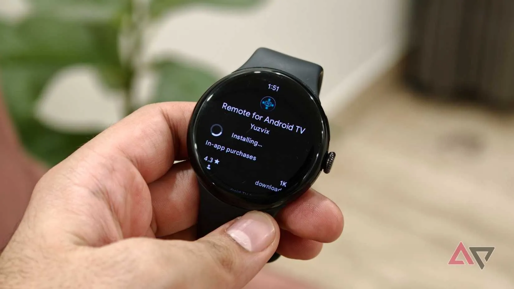 Instalación de Remote for Android TV desde Google Play en el reloj