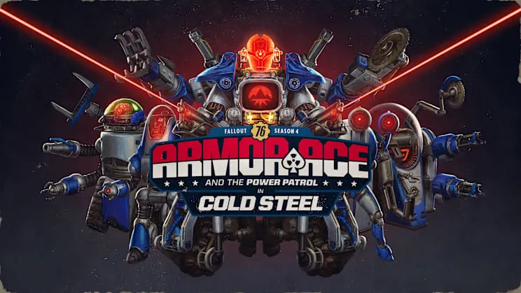 Arte promocional de la Legacy Season «Armor Ace and the Power Patrol in Cold Steel»