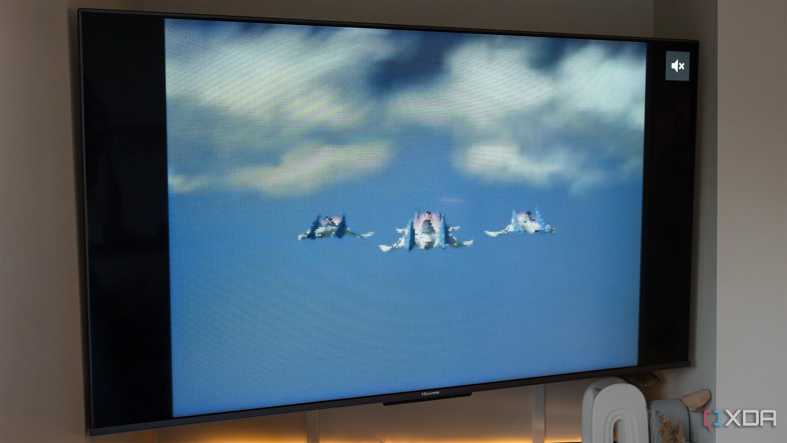 Star Fox 64 en la M64 con el modo CRT activado