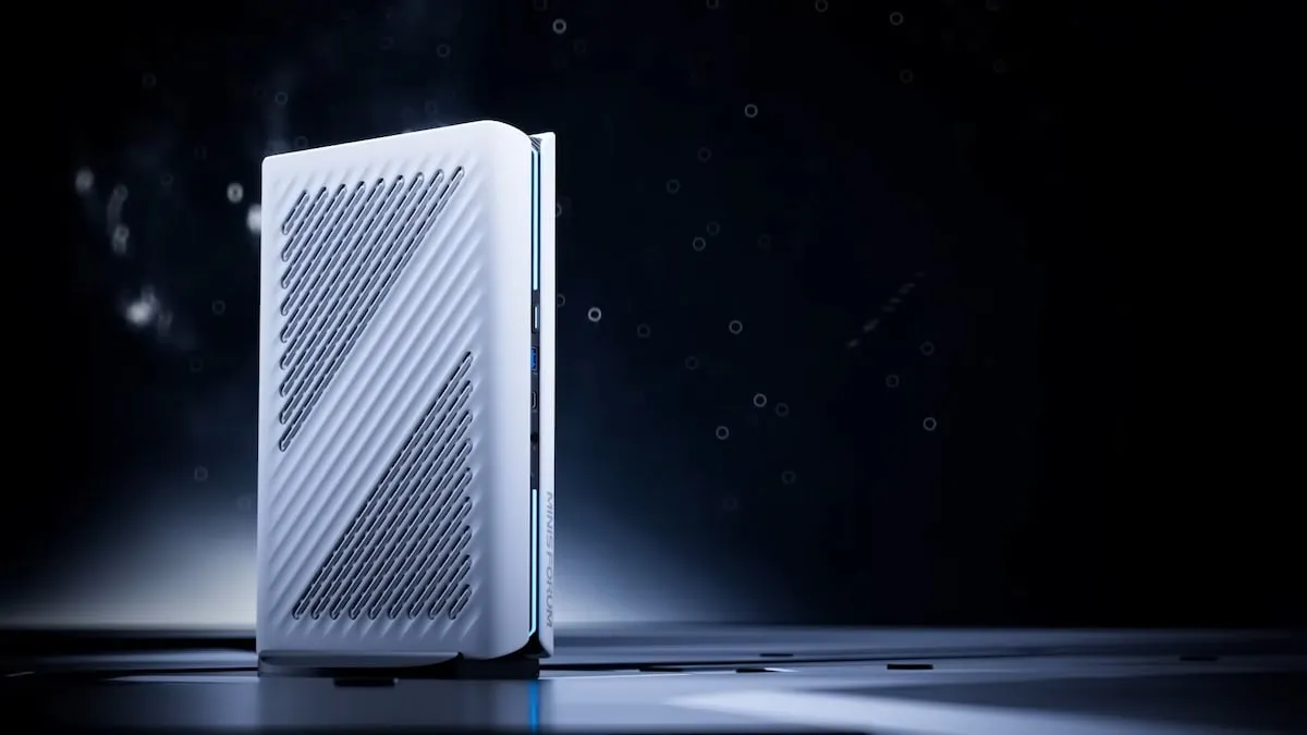 Detalle de la refrigeración y el interior del Mini PC
