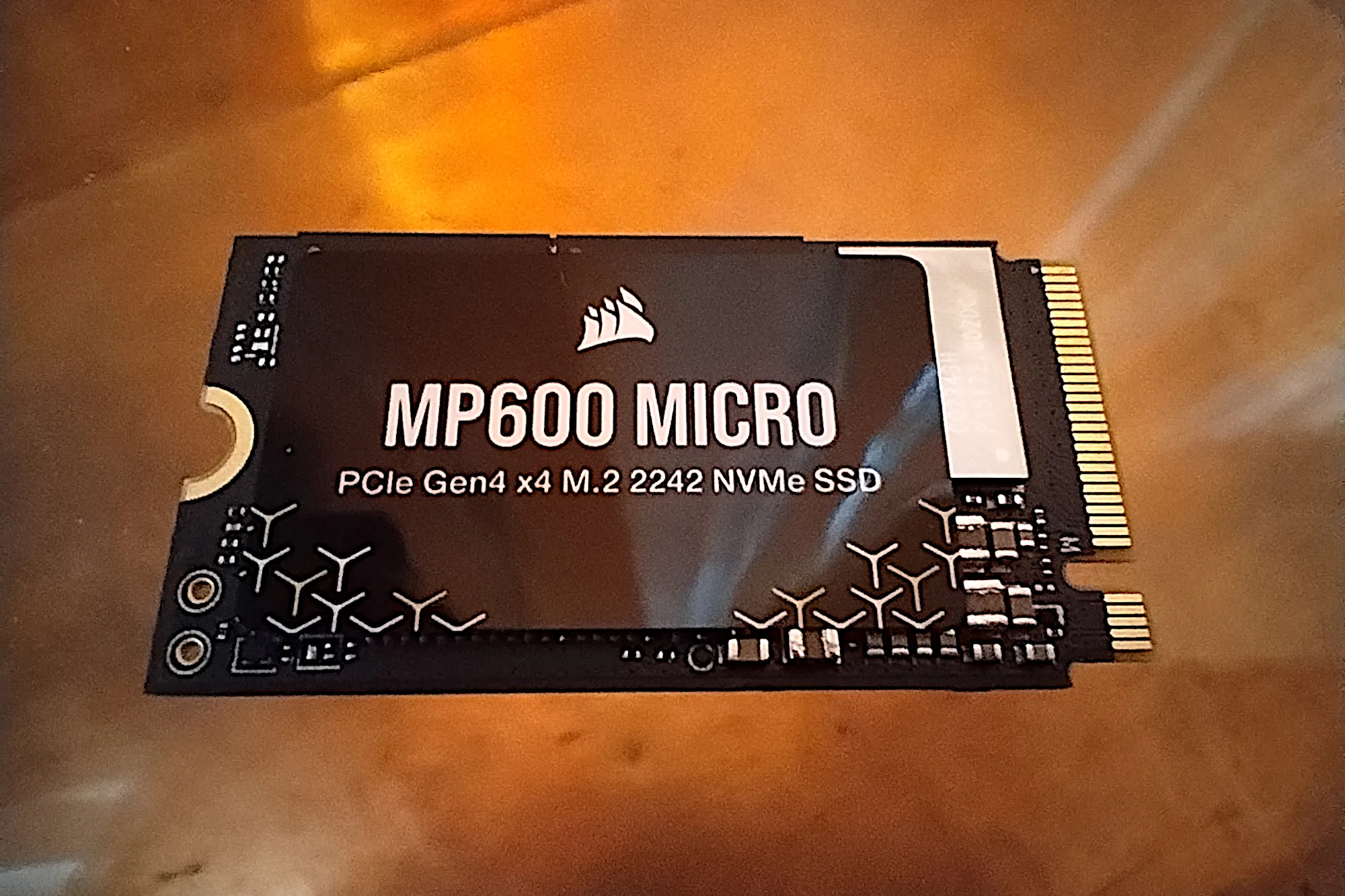 Unidad SSD Corsair MP600 Micro en formato 2242