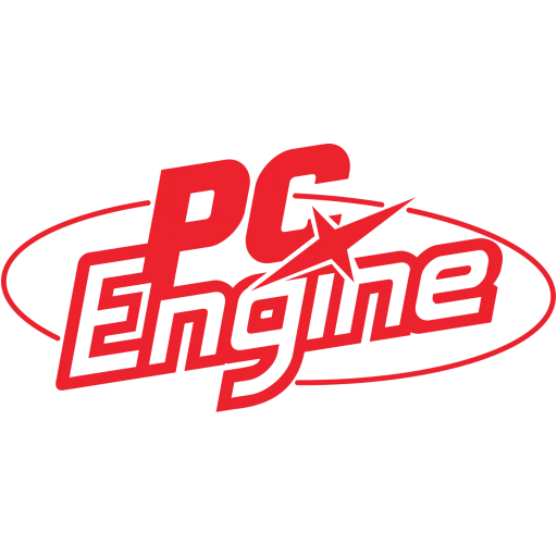 Logotipo de PC Engine, la consola de NEC y Hudson Soft que NitroGrafx emula