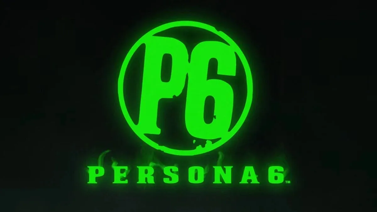 Logotipo de Persona 6 mostrado durante el Nintendo Direct