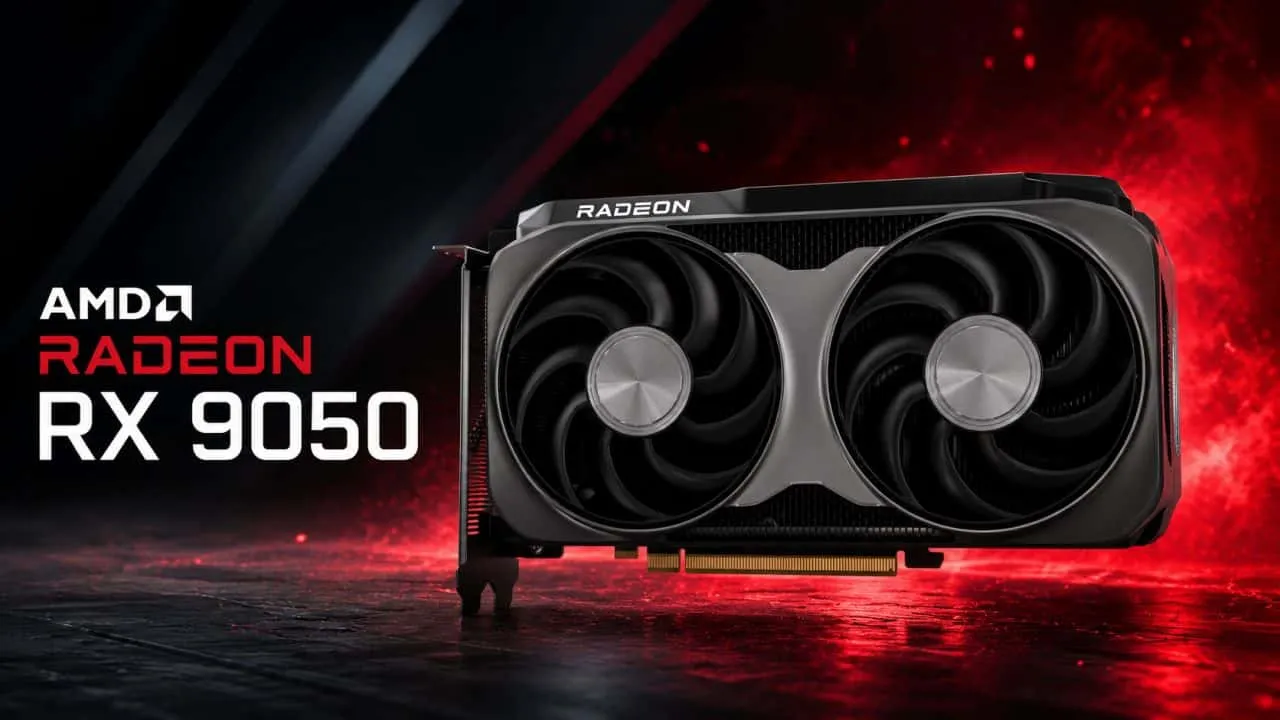 Tarjeta gráfica Radeon RX 9050 de 4 GB, un modelo exclusivo para ensambladores OEM