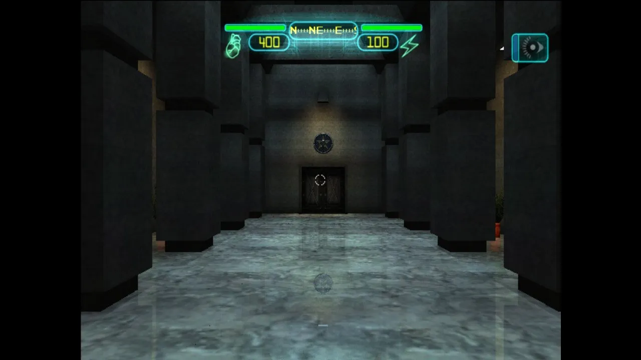 Captura 6 de Deus Ex ejecutado en Switch con NetherSX2, compartida en el hilo de GBAtemp